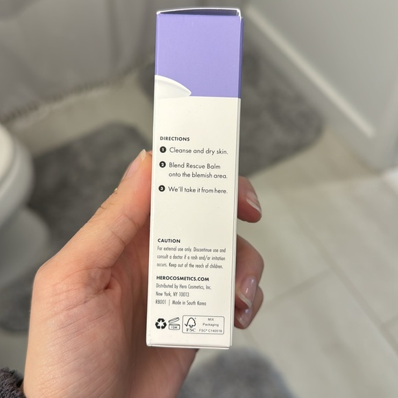 Hero Cosmetics Rescue Balm Post-Blemish Recovery Cream - Picture 2 of 4